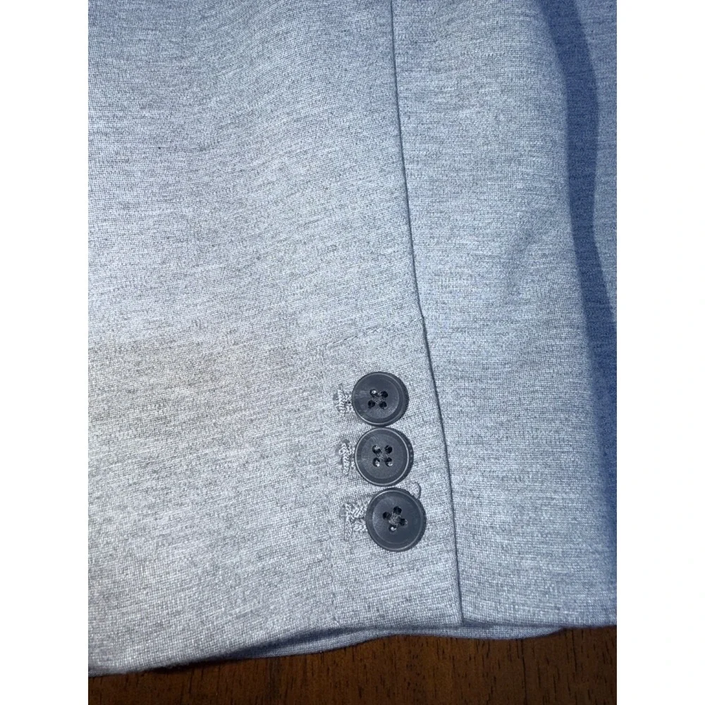 Old Navy Blazer Women XXL Grey New NWT Heathered Jersey Knit Stretch Jacket
